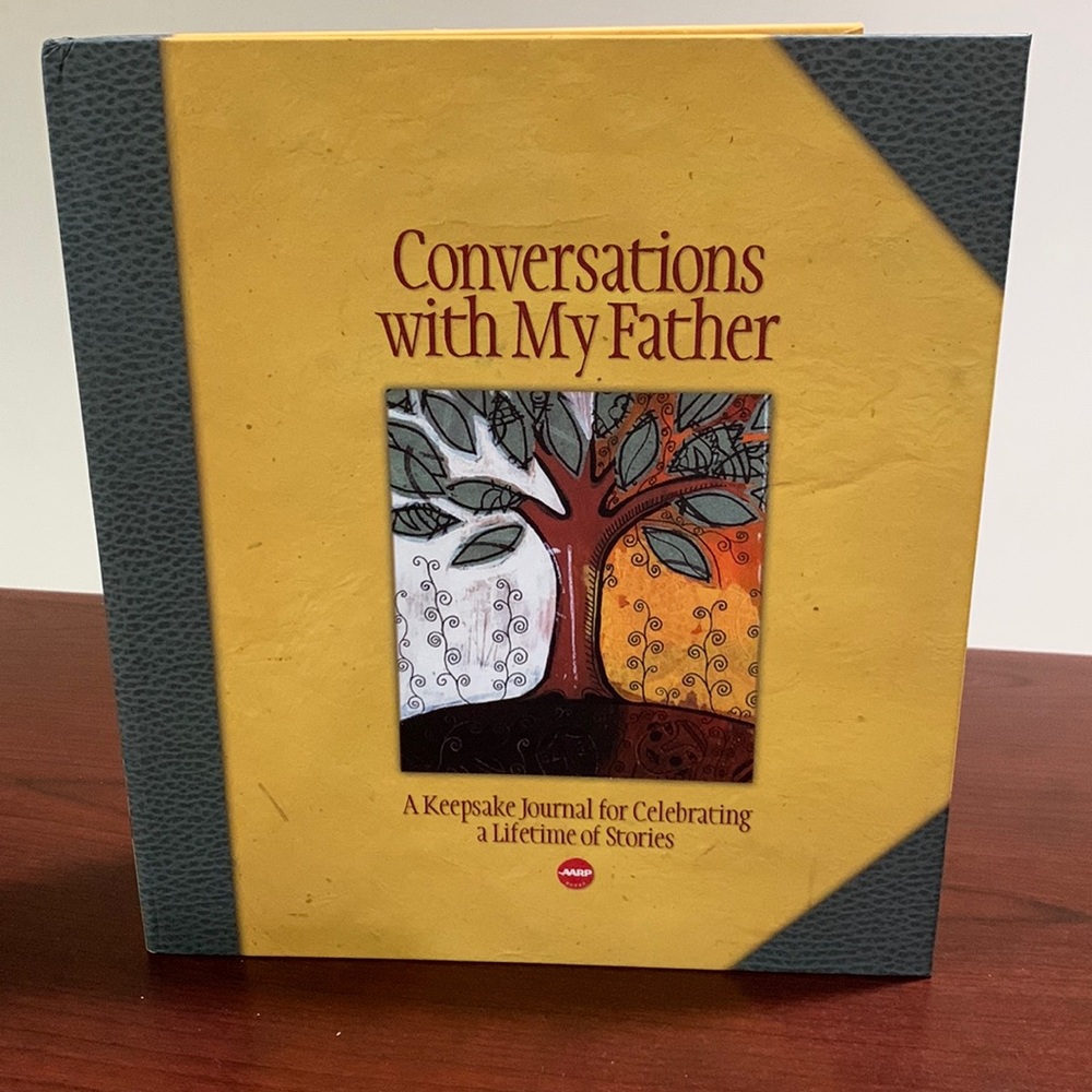 Conversations with My Father - keepsake journal